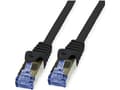 Miniatyrbilde 3 av 5: VALUE 21.99.0721, 30 m, Cat6a, S/FTP (S-STP), RJ-45, RJ-45, Sort