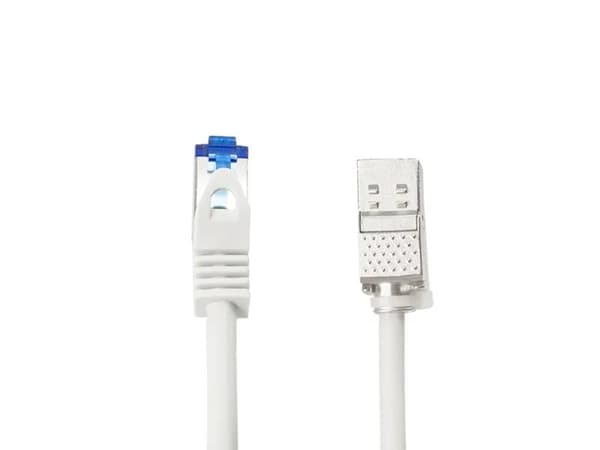 LogiLink CC5152S, 25 m, Cat6a, S/FTP (S-STP), RJ-45, RJ-45, Grå