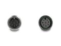 Miniatyrbilde 3 av 5: Delock - Nettverksforlengelseskabel - 8 pin M12-A (hann) til 8 pin M12-A (hunn) - 5 m - 6.8 mm - SF/UTP - grønn