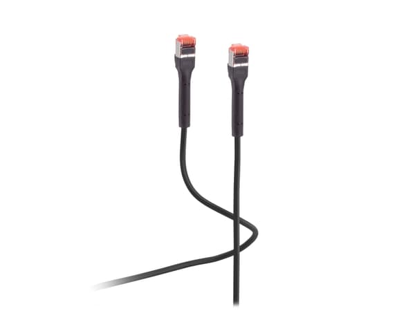 Flexline ® patch-kaapeli Cat. 6A taivutettavalla pistokkeella, U/FTP, musta, 3.0m (FL31-29045)