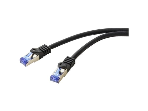 Renkforce RF-5771526, 0.5 m, Cat6a, S/FTP (S-STP), RJ-45, RJ-45