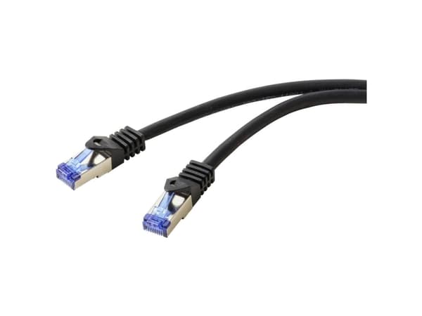 Renkforce RF-5771526, 0.5 m, Cat6a, S/FTP (S-STP), RJ-45, RJ-45