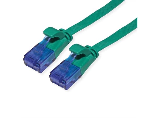 VALUE 21.99.2041, 1 m, Cat6a, U/UTP (UTP), RJ-45, RJ-45, Grønn