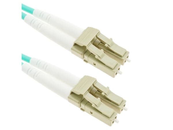 Lenovo - Nätverkskabel - LC multiläge till LC multiläge - 1 m - fiberoptisk - OM4 - för ThinkSystem DB630, NE10032, NE2580; ThinkSystem DE4000H Hybri