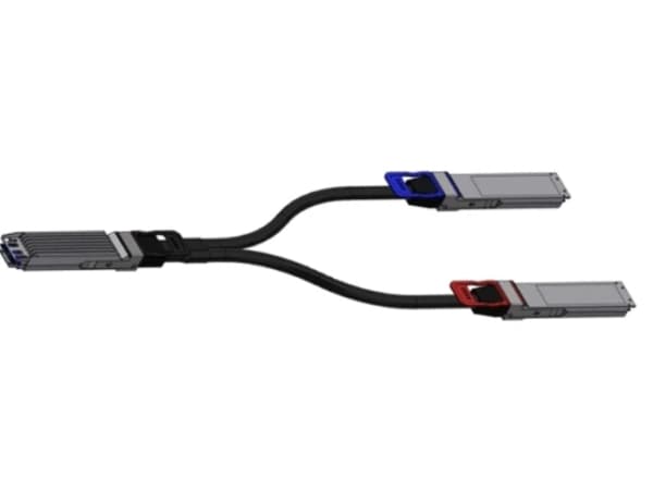 NVIDIA - Direktekoblet 800GBase-splitter - OSFP til OSFP flat - 1.5 m