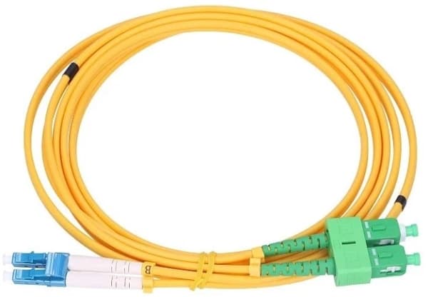 ExtraLink Extralink SC/APC-LC/UPC | Patchcord | Enkeltmodus, tosidig, G657A, 3mm, 2m