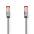 Miniatyrbild 1 av 4: Nedis CAT6 Nätverkskabel | RJ45 hane | RJ45 hane | S/FTP | 0.15 m | Rund | LSZH | Grå | Label
