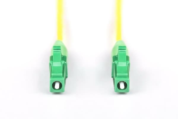 DIGITUS - Patch-kabel - LC/APC enkelläge (hane) till LC/APC enkelläge (hane) - 3 m - 2 mm - fiberoptisk - simplex - 9 / 125 mikrometer - OS2 - starta