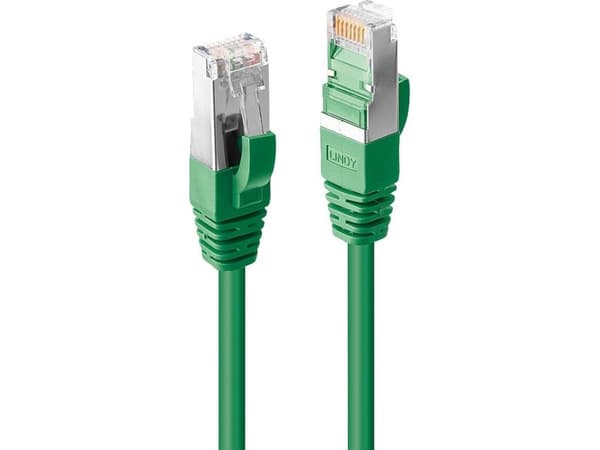 Lindy 47682, 7,5 m, Cat6a, S/FTP (S-STP), RJ-45, RJ-45, Grön