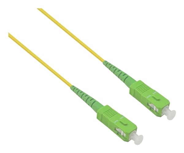 Helos LWL Simplex Patchkabel SC/APC-SC/APC G657 9/125µm OS2, 10m
