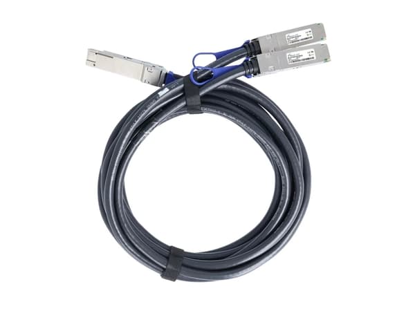 BlueOptics R8M57-63001-BL, 2 m, QSFP56, 2xQSFP56, Hanstik/Hanstik