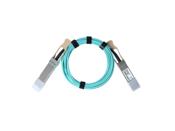 BlueOptics 100G-QSFP-QSFP-AOC-15M-BO, 15 m, QSFP28, QSFP28, QSFP28, Hanstik/Hanstik
