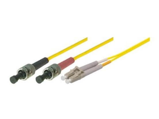 Tecline 3m 9/125 µm 2 x ST/LC, 3 m, OS2, ST, LC
