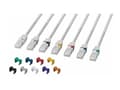 Miniatyrbilde 3 av 5: Lanview SmartClick - Nettverkskabel - RJ-45 (hann) til RJ-45 (hann) - 3 m - 5 mm - UTP - CAT 6a - halogenfri, formstøpt, uten hindringer, 10 Gigabit