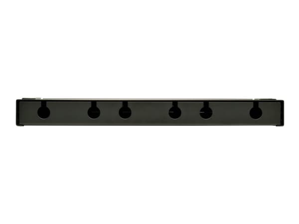 Eaton Tripp Lite Series 36-Port LC/LC Rackmount Fiber Enclosure Feed Through Patch Panel 1U - Koblingspanel - rackmonterbar - LC x 36 - svart - 1U -