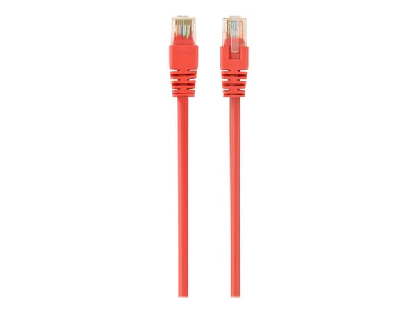 Gembird PP12-1M/R, 1 m, Cat5e, U/UTP (UTP), RJ-45, RJ-45