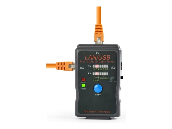 KABEL ACC TESTARE /UTP/STP/USB NCT-2 GEMBIRD