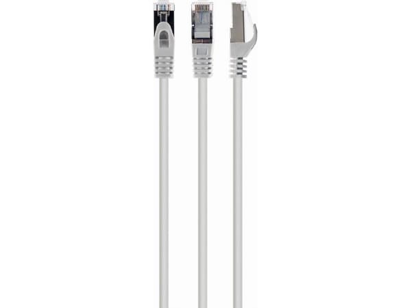 Cablexpert - Koblingskabel - RJ-45 (hann) til RJ-45 (hann) - 1.5 m - 6.2 mm - S/FTP - CAT 6a - halogenfri, formstøpt, uten hindringer - hvit