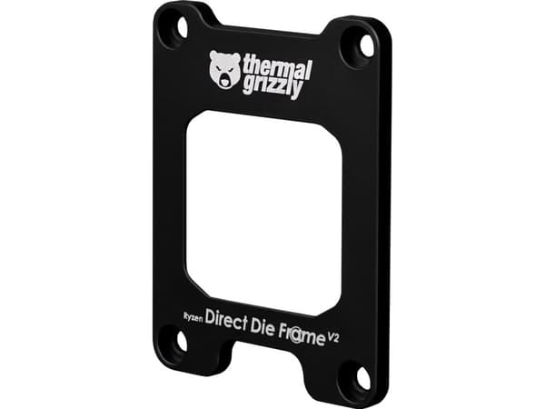 Thermal Grizzly AMD Ryzen 7000 V2 Direct Die Frame, Mounting/Assembly (black, for AMD AM5)