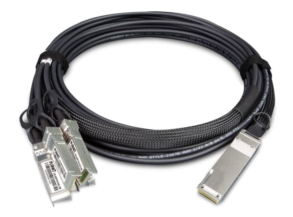 PLANET 40G QSFP+ to 4 10G SFP+ 5M, 5 m, QSFP+, 4x SFP+
