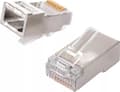 Miniatyrbilde 4 av 5: Spacetronik RJ45 plugg, gjennomgang cat5e FTP PT-RJ455FT-0 100 stk Spacetronik