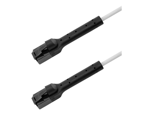 DELTACO Flex-Boot - Koblingskabel - RJ-45 (hann) til RJ-45 (hann) - 1.5 m - UTP - CAT 6a - halogenfri, uten hindringer, flertrådet - hvit