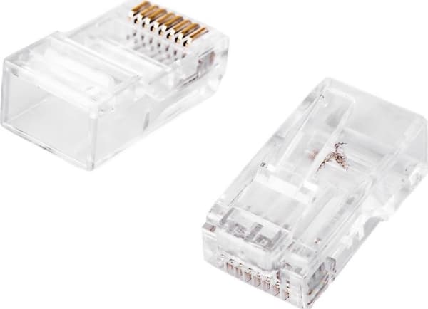 Spacetronik RJ45 plugg kat 6 UTP NC-RJ456UT-11 100stk Spacetronik