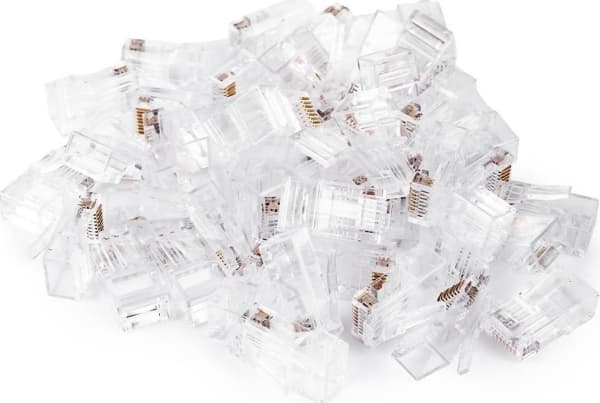 Spacetronik RJ45 plugg kat 6 UTP NC-RJ456UT-11 100stk Spacetronik