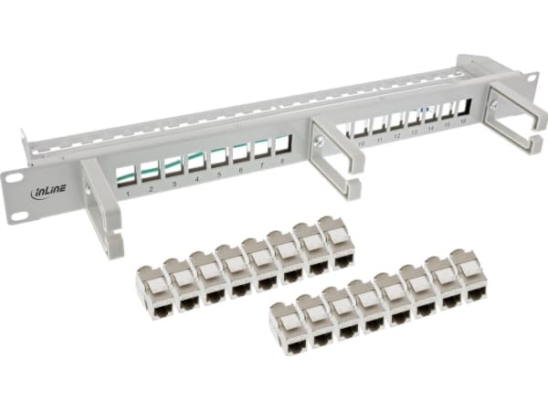 InLine 76822C, Grå, 1U, Boks, Tyskland