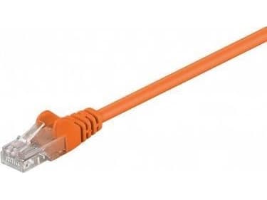 Patchkabel CAT 5e, U/UTP, orange, 10 m