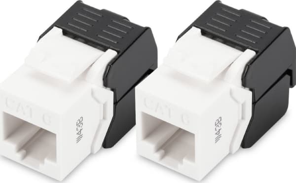 DIGITUS - Modulinnlegg - CAT 6 - UTP - RJ-45 (en pakke 2)