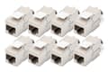 Miniatyrbild 1 av 5: DIGITUS - Modulär insättning - keystone, verktygsfri - CAT 6a - skärmad - RJ-45 (paket om 8)