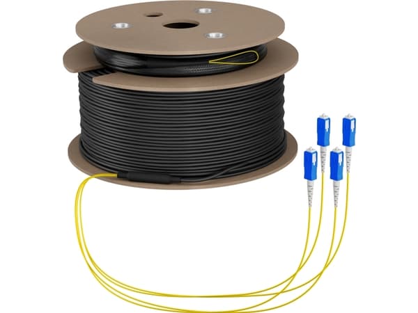 EFB Elektronik Trunkkabel U-DQ ZN BH OS2 4E 1x4 SC-SC 50m Dca LSZH - Kaapeli - 50 m (O8301S50OS2)