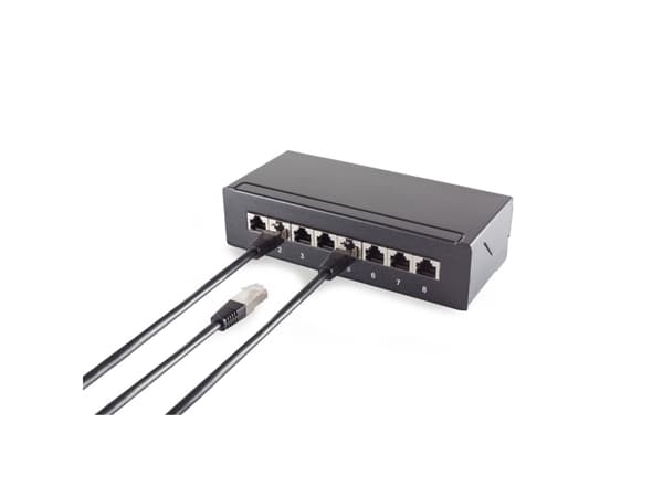 S/CONN 75711-H0.25B-SET10, 0,25 m, Cat6, S/FTP (S-STP), RJ-45, RJ-45, Blå