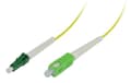 Miniatyrbilde 2 av 2: LWL1FaserPatchk 05mtrLCAPCSCAPC 9125u OS2 G657A2 AD2mm flexible Knickschutztülle Synergy21