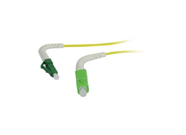 LWL1FaserPatchk 75mtrLCAPCSCAPC 9125u OS2 G657A2 AD2mm flexible Knickschutztülle Synergy21
