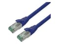 Miniatyrbilde 3 av 4: ROLINE RM S/FTP Patchkabel Kat6A/Kl.EA TPE blau 20m - FTP - PIMF (21.45.3249)