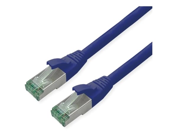 ROLINE RM S/FTP Patchkabel Kat6A/Kl.EA TPE blau 20m - FTP - PIMF (21.45.3249)