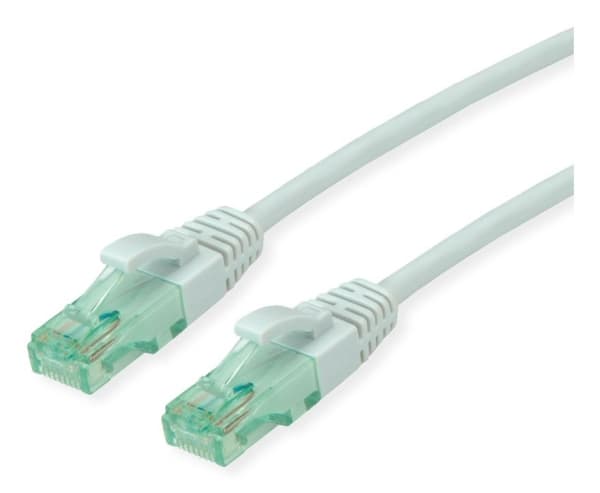 ROLINE 21.45.3181, 0,3 m, Cat6a, U/UTP (UTP), RJ-45, RJ-45, harmaa