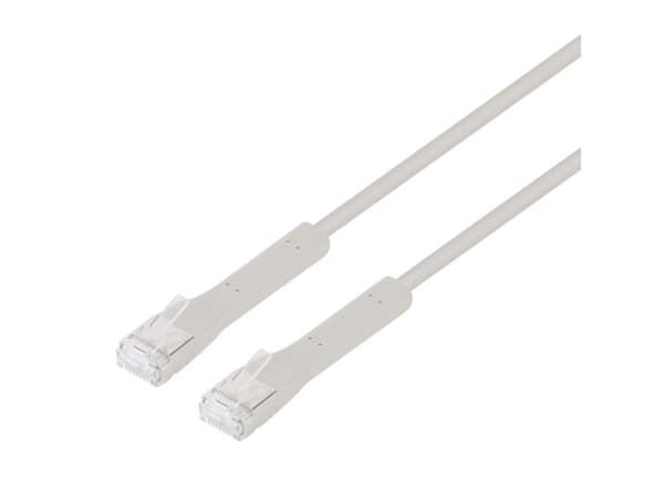 Intellinet 745130, 1 m, Cat6a, F/FTP (FFTP), RJ-45, RJ-45, Grey