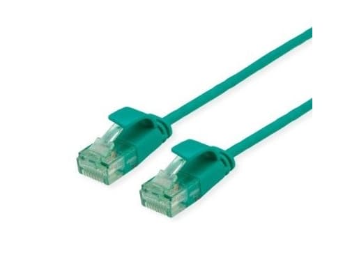 ROLINE 21.45.3437, 5 m, Cat6a, U/UTP (UTP), RJ-45, RJ-45, Grønn