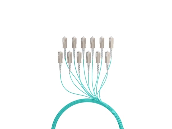 EFB Elektronik stamkabel U-DQ ZN BH OM3 12G 1x12 SC-SC 20m Dca LSZH - kabel - 20 m (O8341S20OM3)