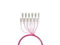 Miniatyrbilde 3 av 5: EFB Elektronik stammekabel U-DQ ZN BH OM4 12G 1x12 SC-SC 150m Dca LSZH - kabel - 150 m (O8341S150OM4)
