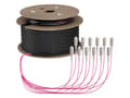 Miniatyrbilde 1 av 5: EFB Elektronik stammekabel U-DQ ZN BH OM4 12G 1x12 SC-SC 150m Dca LSZH - kabel - 150 m (O8341S150OM4)