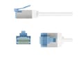 Miniatyrbild 3 av 5: Goobay 74341, 15 m, Cat6a, U/FTP (STP), RJ-45, RJ-45, Vit