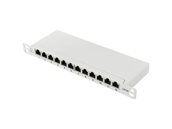 Renkforce RF-4996628 12 porte Patch-panel CAT 6A 0.5 U