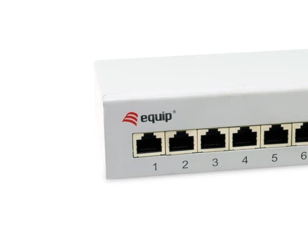 Equip 326521, 10GBase-T, 10 Gigabit Ethernet, 10000 Mbit/s, RJ-45, Cat6a, Grå