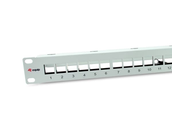 Equip 769326, Keystone, Grå, Metall, Stativmontering, 1U, RoHS