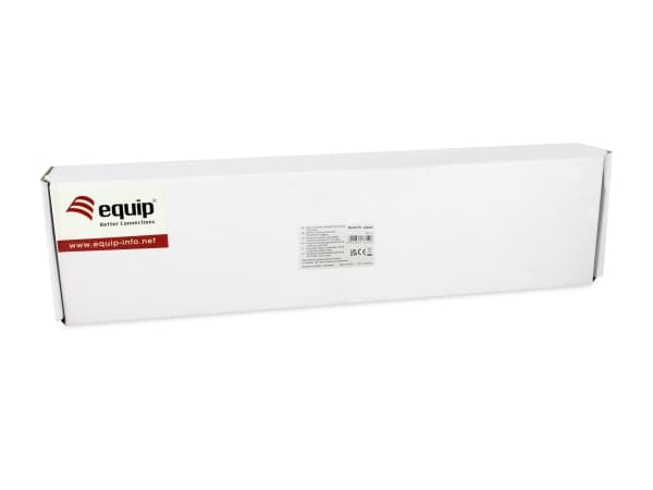 Equip 326526, 10GBase-T, 10 Gigabit Ethernet, 10000 Mbit/s, RJ-45, Cat6a, Grå