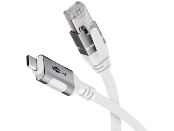 Ethernet-kaapeli USB-C™ 3.1 til RJ45, 2 metriä